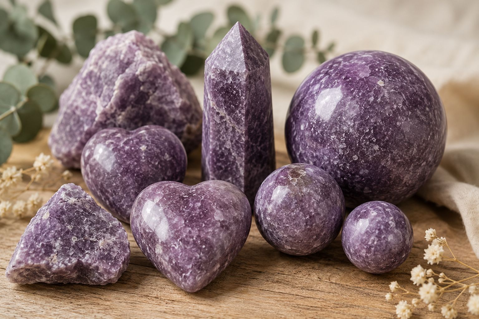 Lepidolita: propiedades, significado y usos de esta piedra de calma y equilibrio