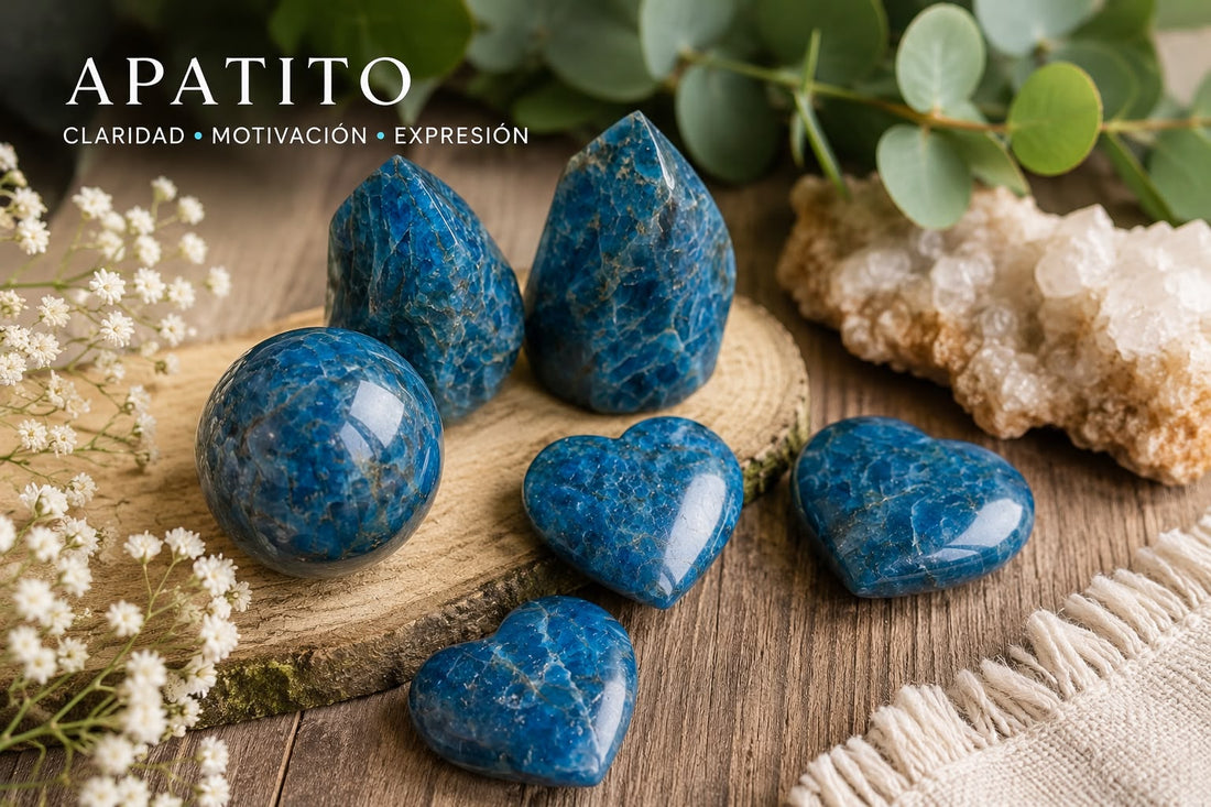 Apatito: propiedades, significado y beneficios de esta fascinante piedra natural