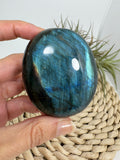Palmstone de labradorita azul