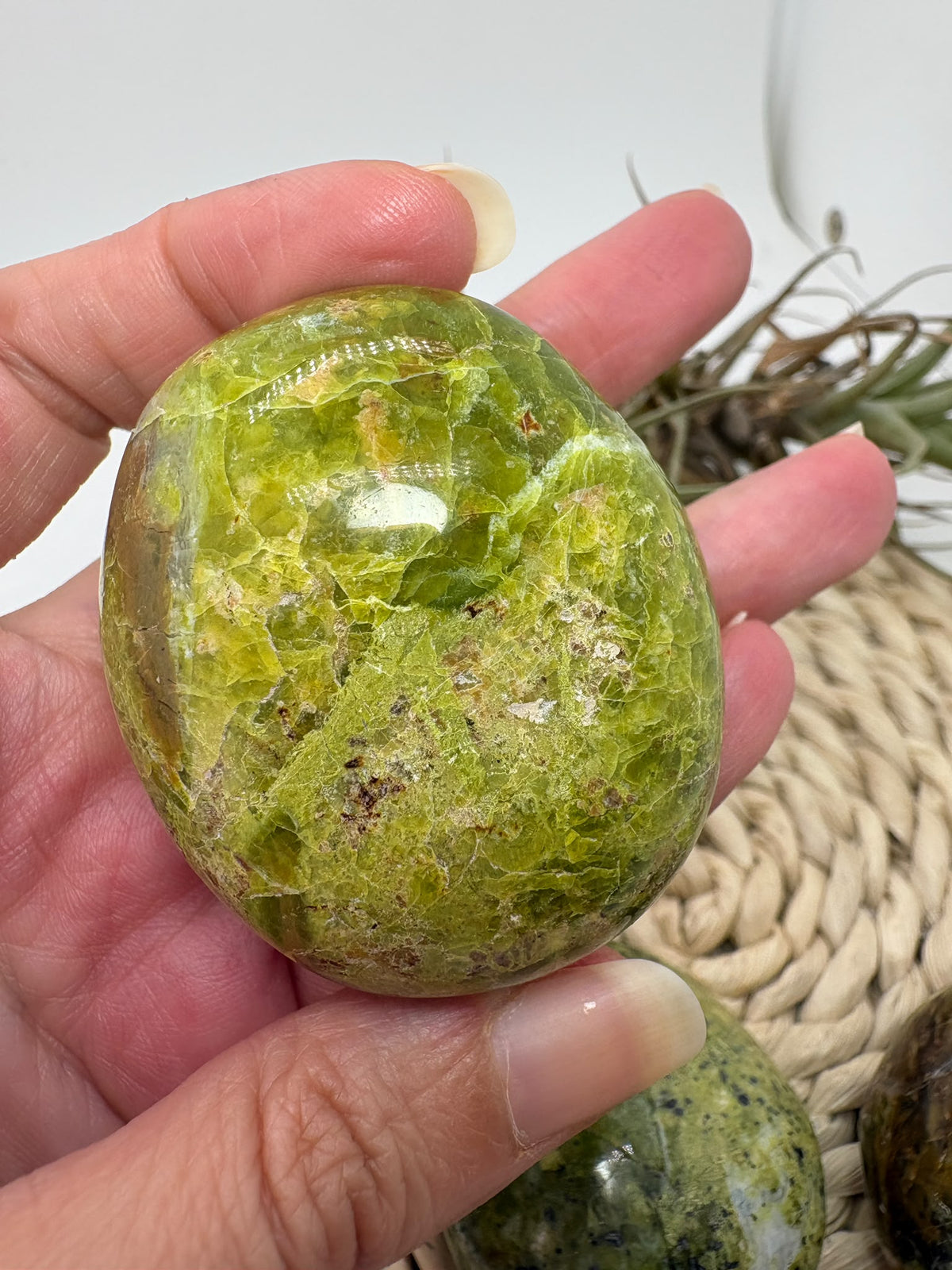 Ópalo verde de Madagascar rodado - foto 4