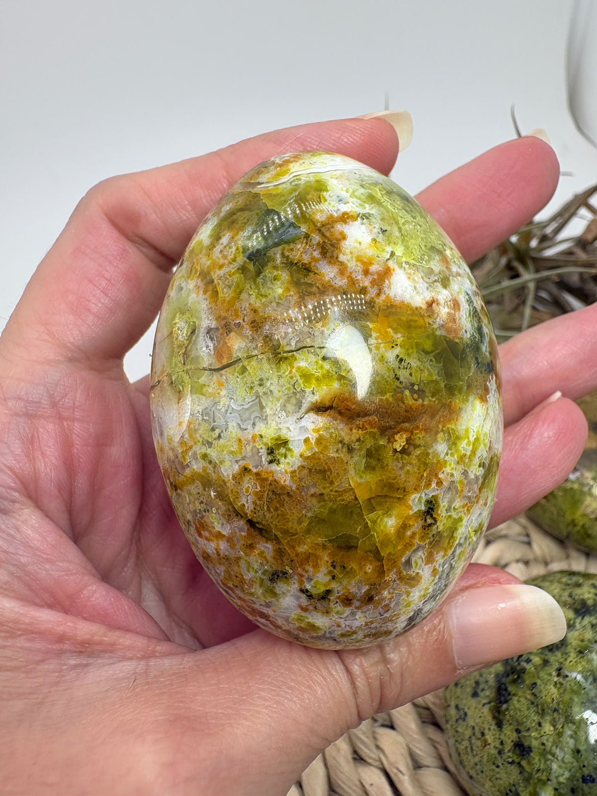 Ópalo verde de Madagascar rodado - foto 6