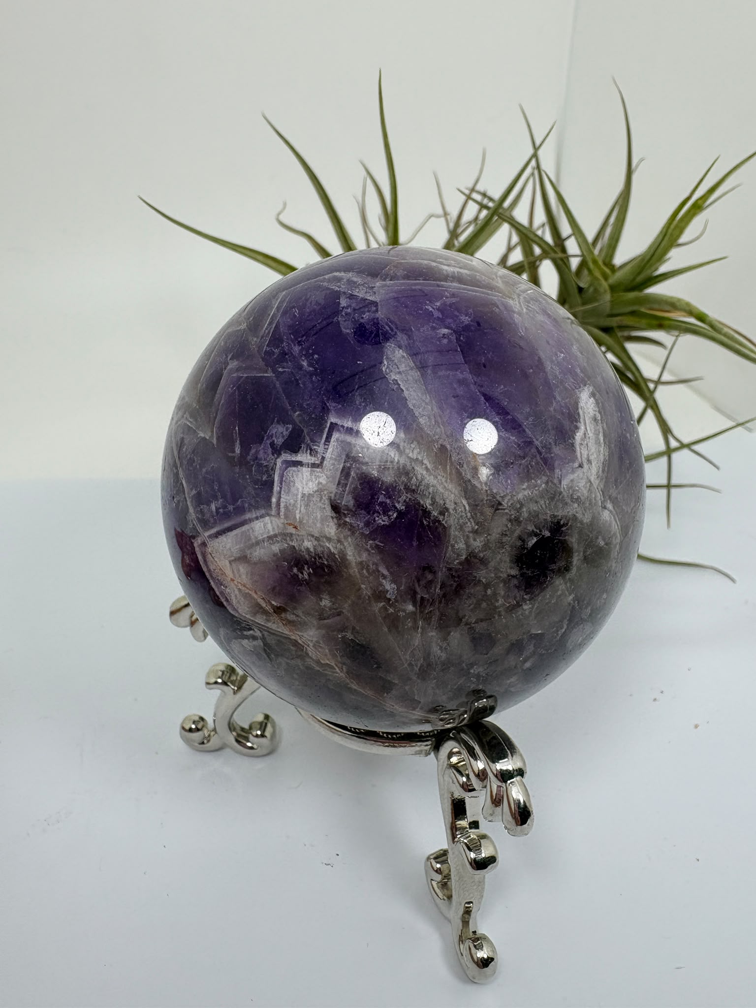 Esfera de Amatista Africana Natural – 6,9 cm
