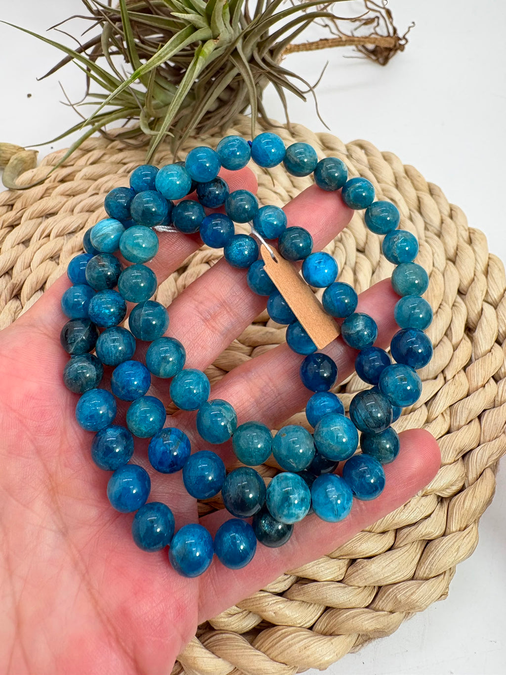 Pulsera de apaptito azul