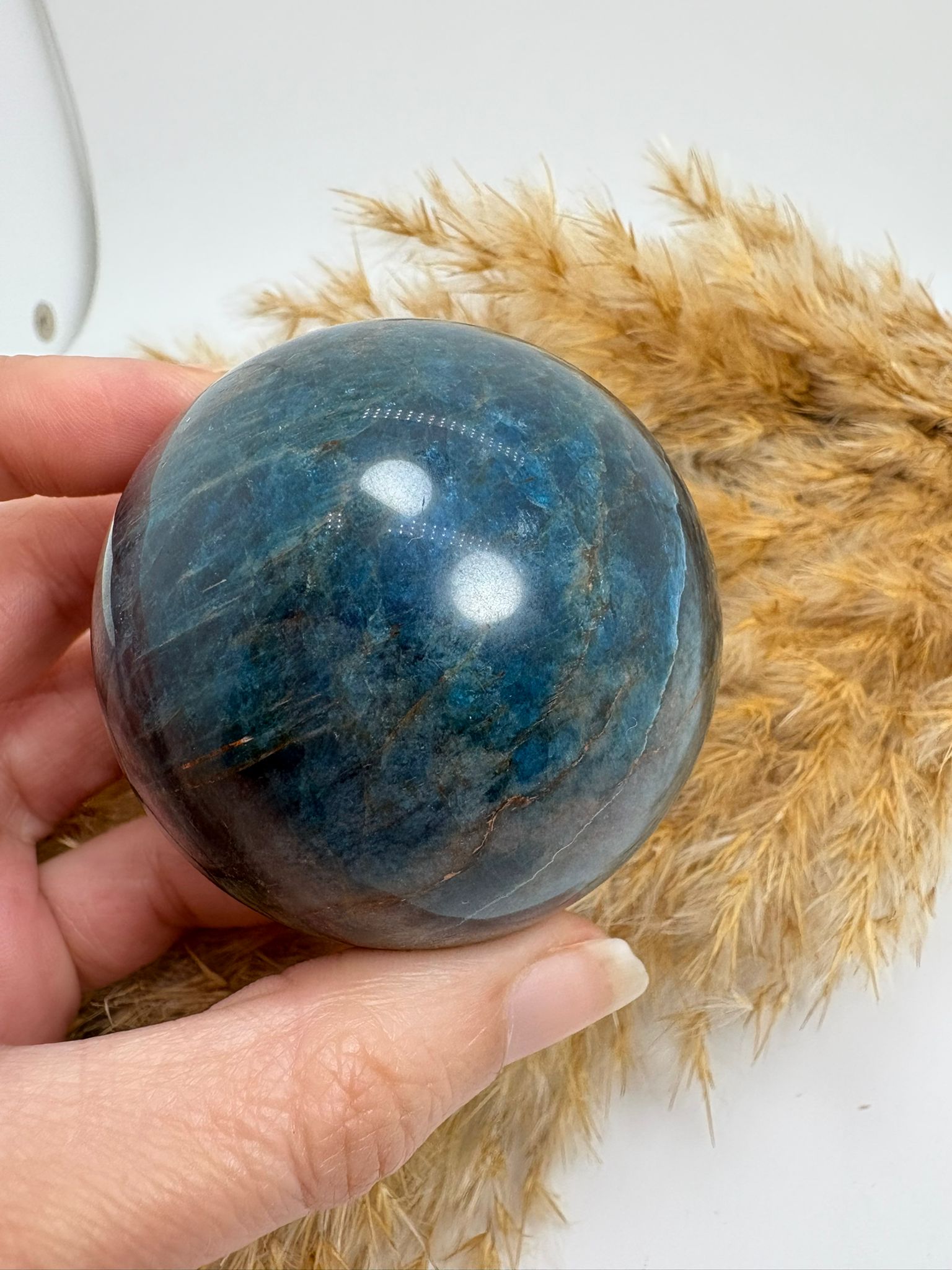 Esfera de apatito azul