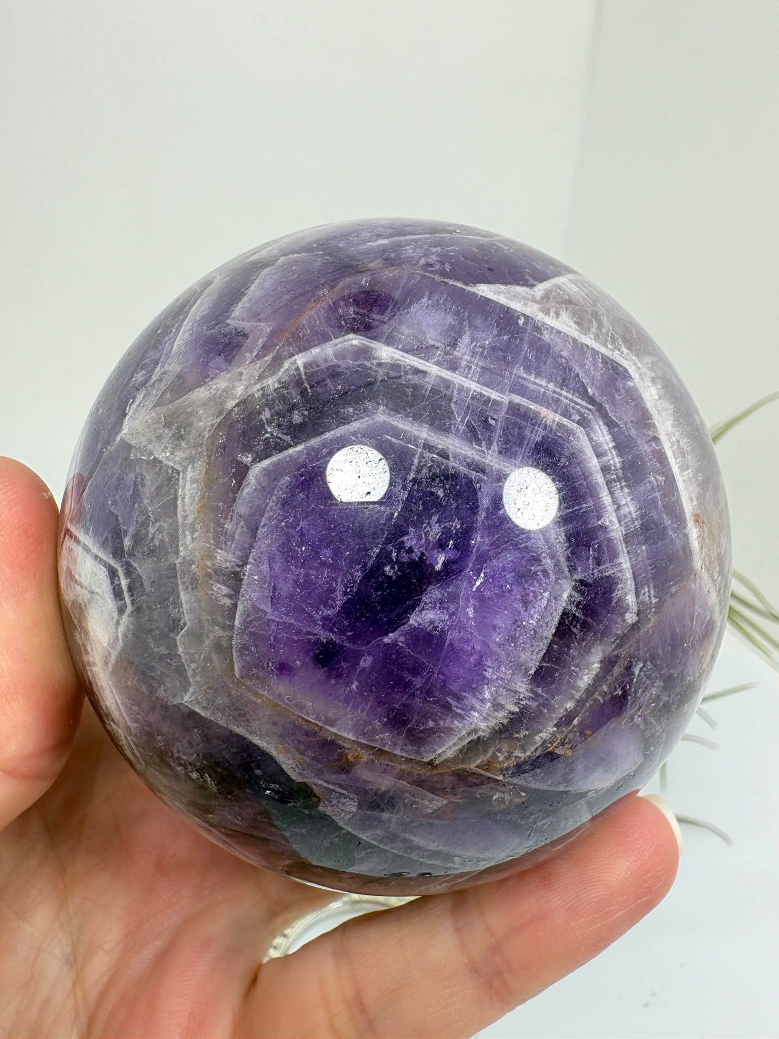 Esfera de Amatista Africana Natural – 6,9 cm