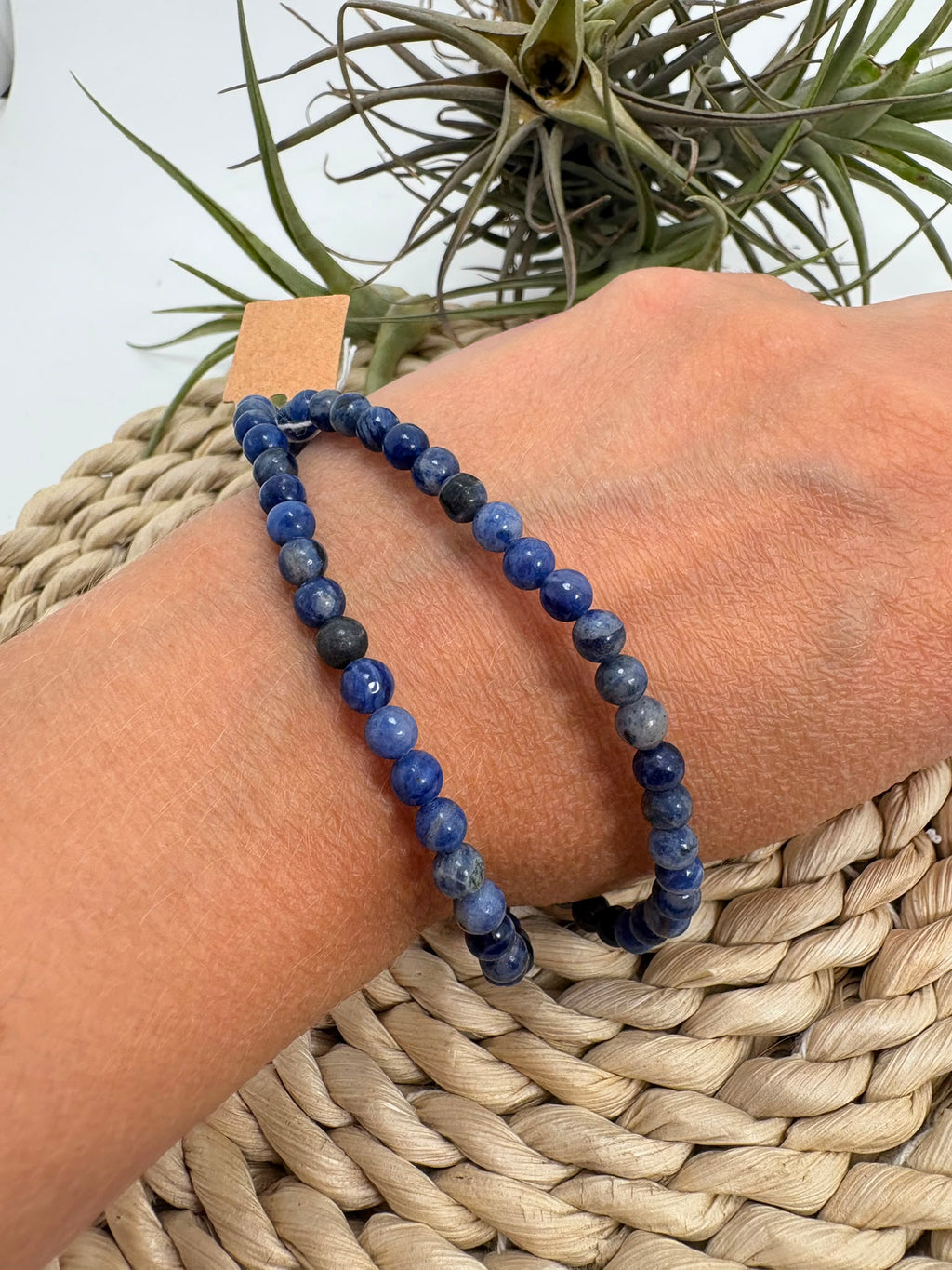 Pulsera de sodalita 4mm