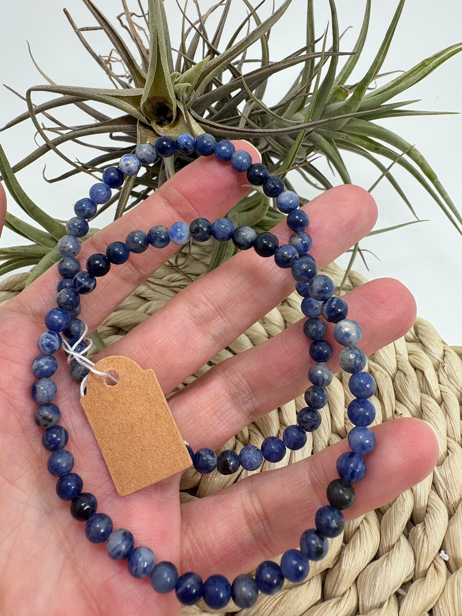 Pulsera de sodalita 4mm