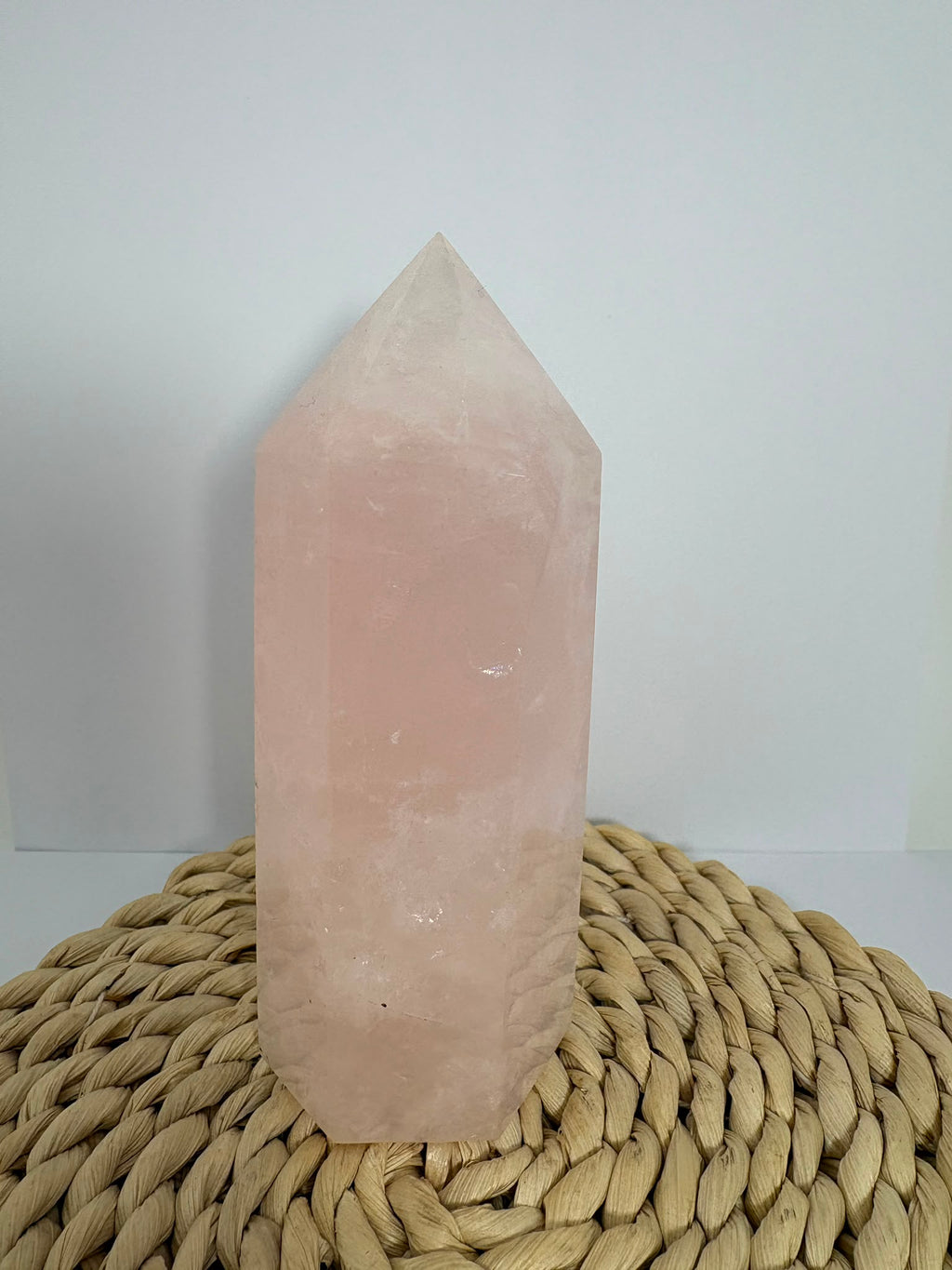 Generador de Cuarzo Rosa Natural