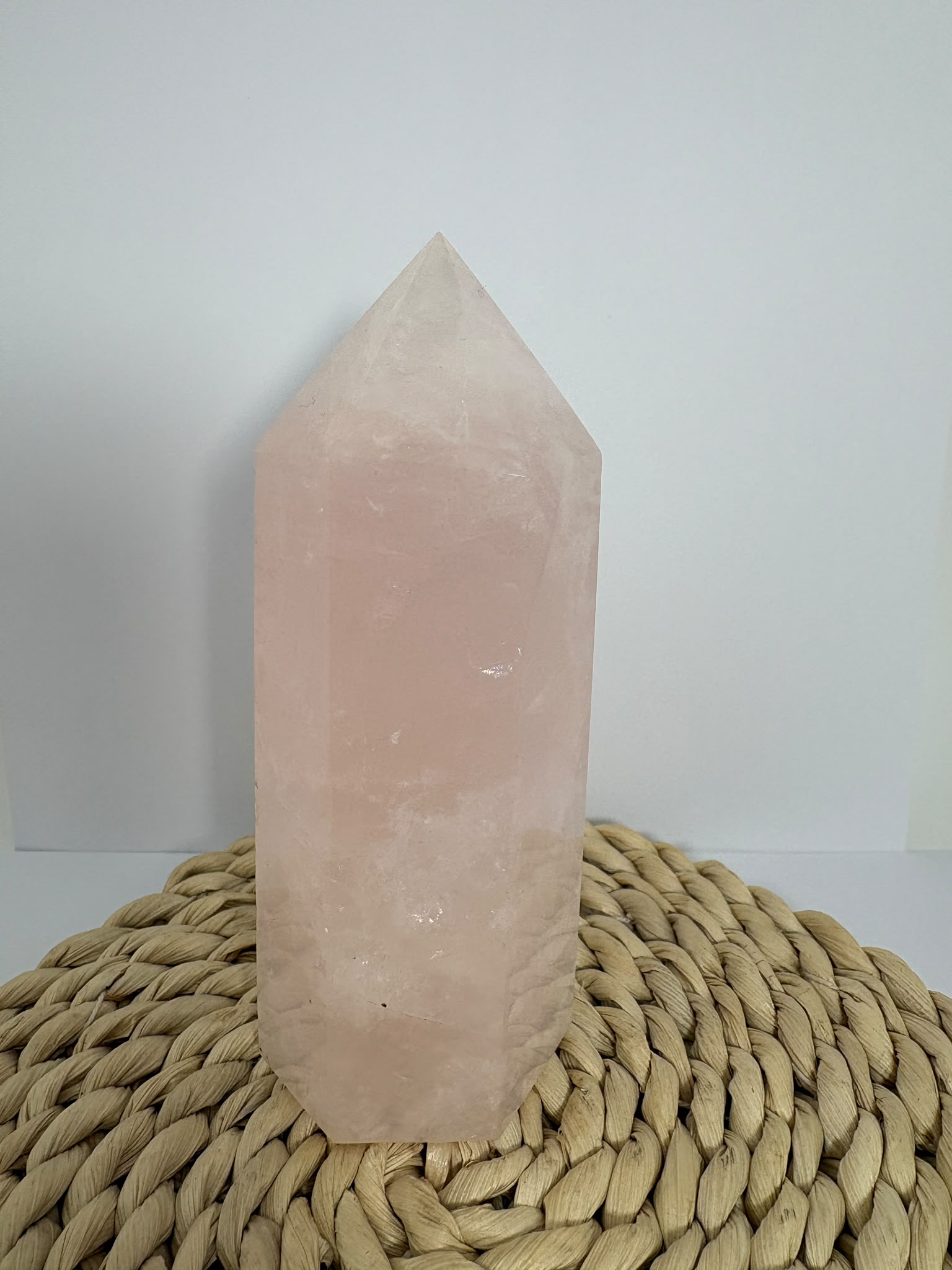 Generador de Cuarzo Rosa Natural