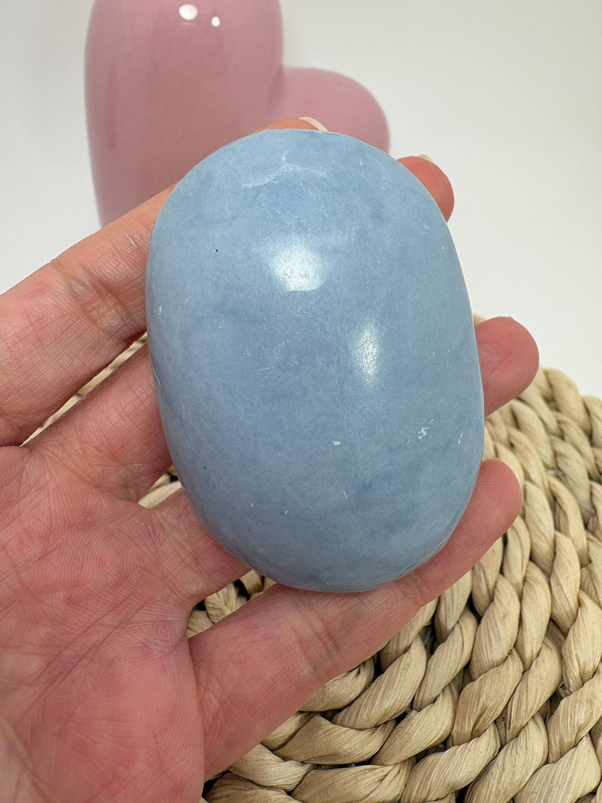 Palmstone de angelita azul