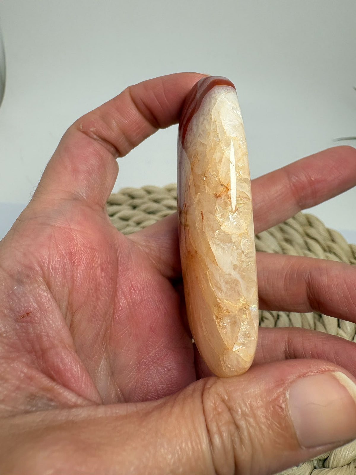 Palmstone de ágata cornalina - foto 2