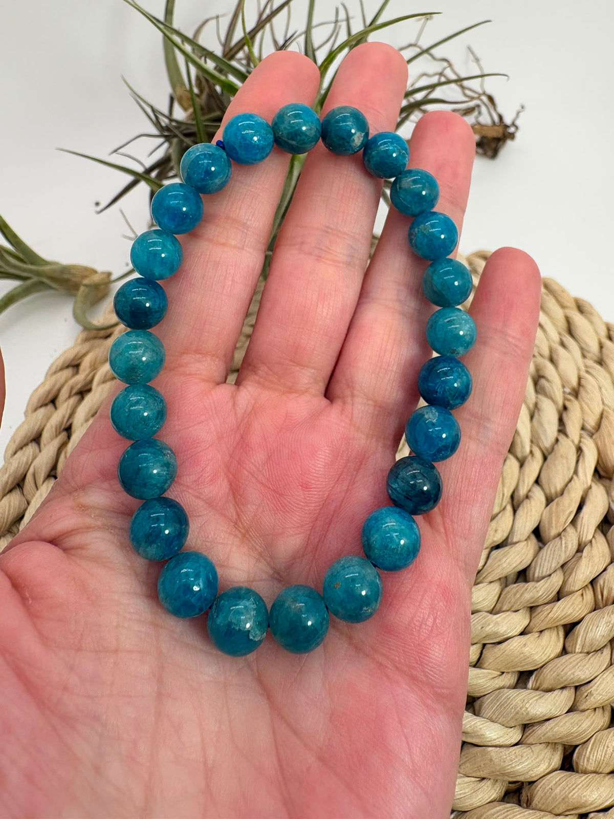 Pulsera de apaptito azul