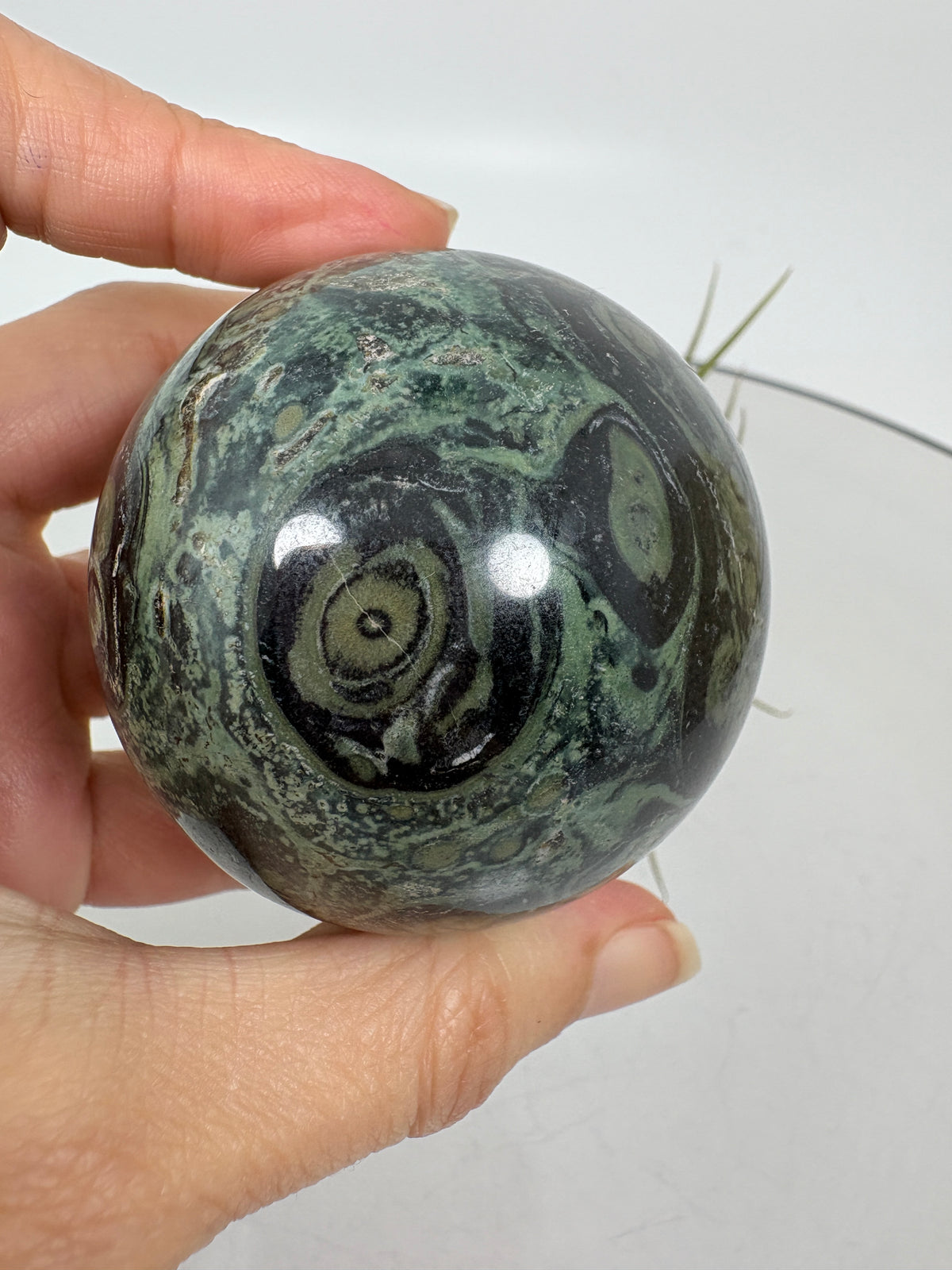 Esfera de jaspe kambaba de Madagascar