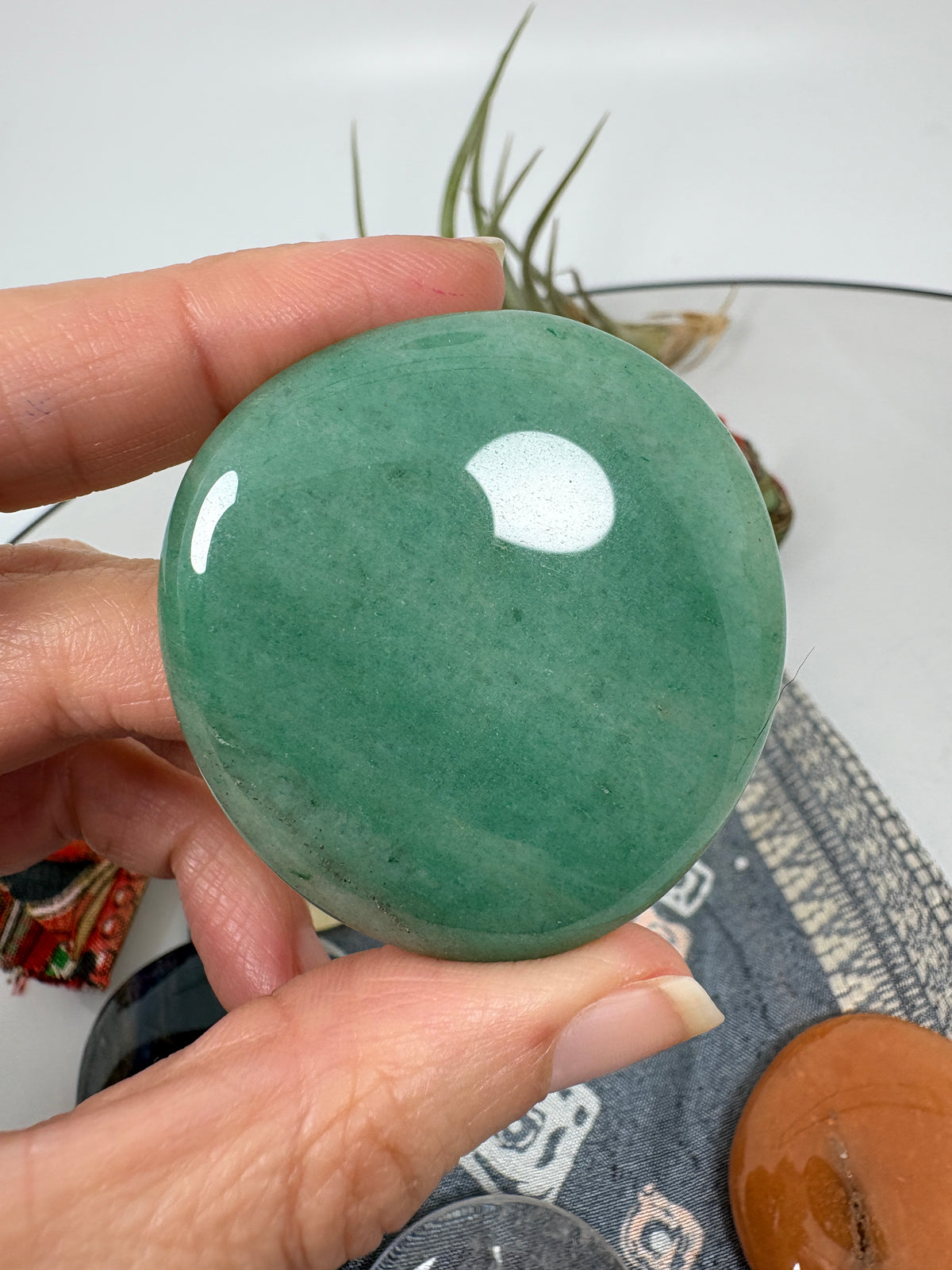 Kit de los 7 chakras con minerales y bolsita de tela - foto 5