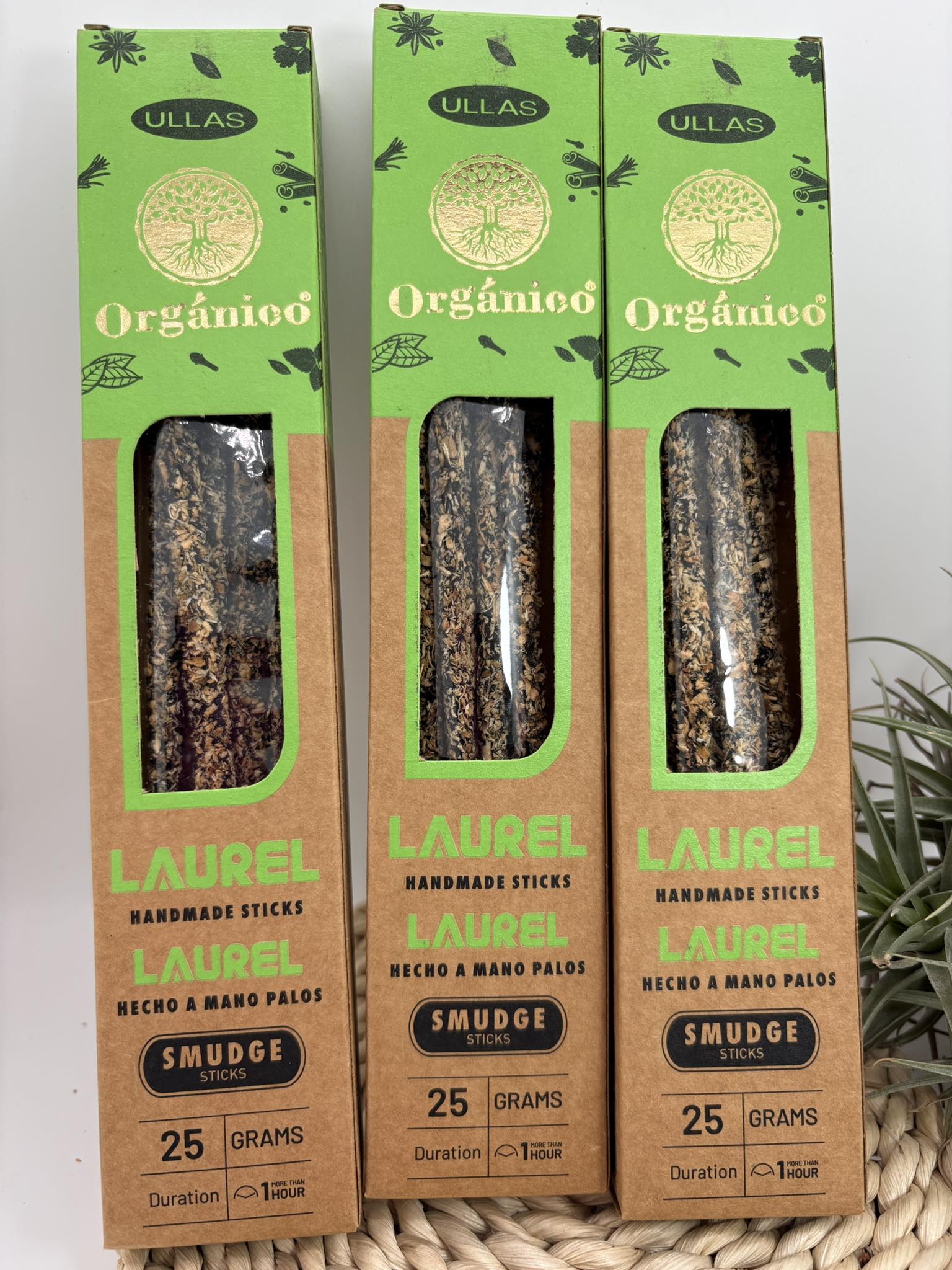 Incienso Natural Laurel Ullas