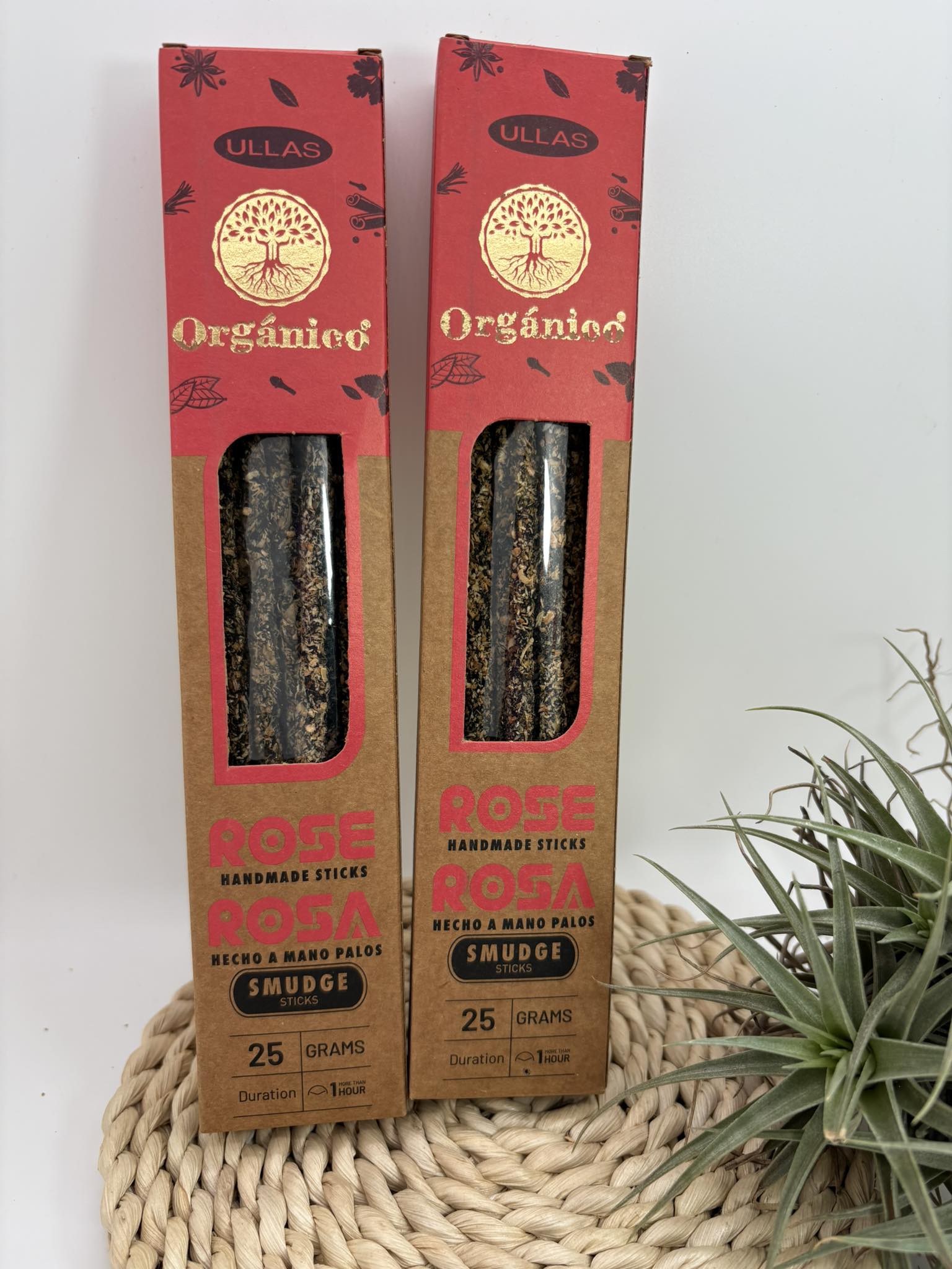 Incienso Natural Rosa Ullas