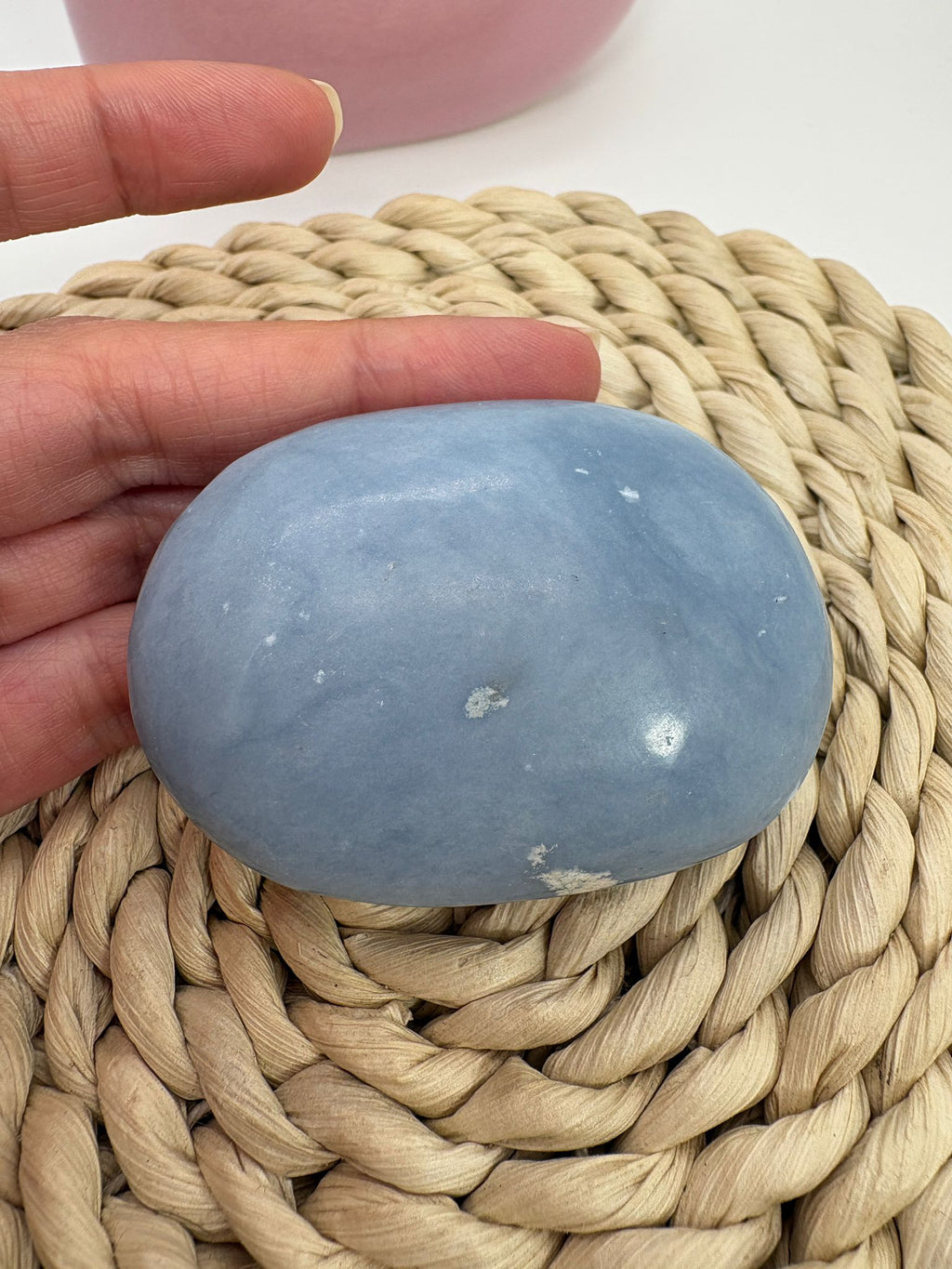 Palmstone de angelita azul