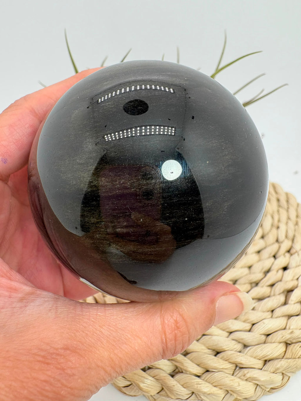 Esfera de obsidiana de México