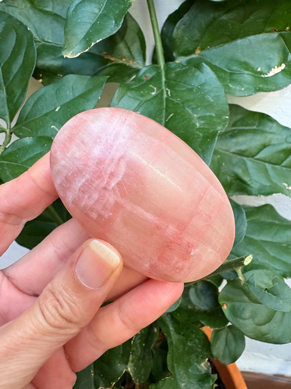 calcita rosa de Pakistán de muy buena calidad y color 
