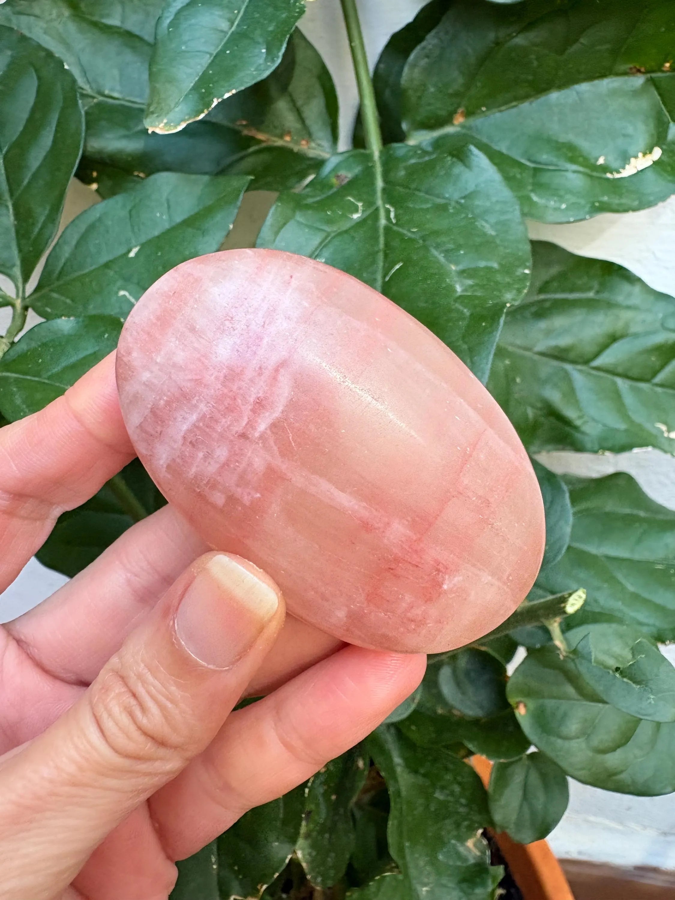 calcita rosa de Pakistán de muy buena calidad y color 