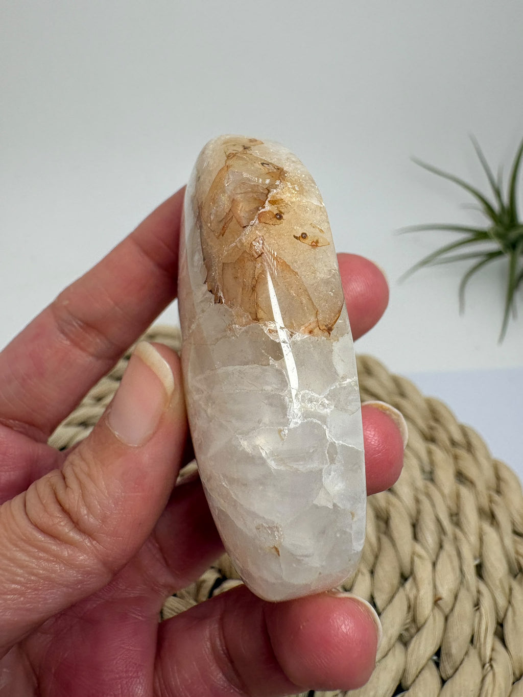 Ágata de botswuana pulida con bandas naturales - foto 5