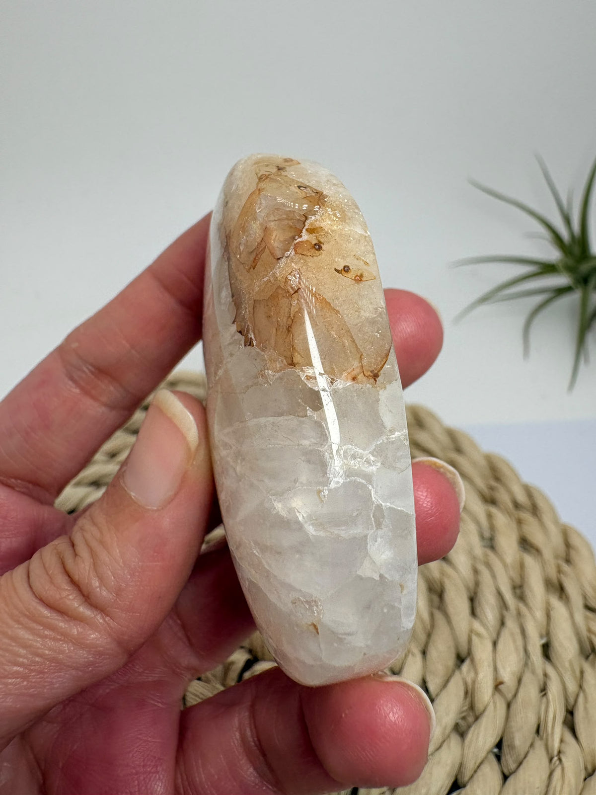Ágata de botswuana pulida con bandas naturales - foto 5