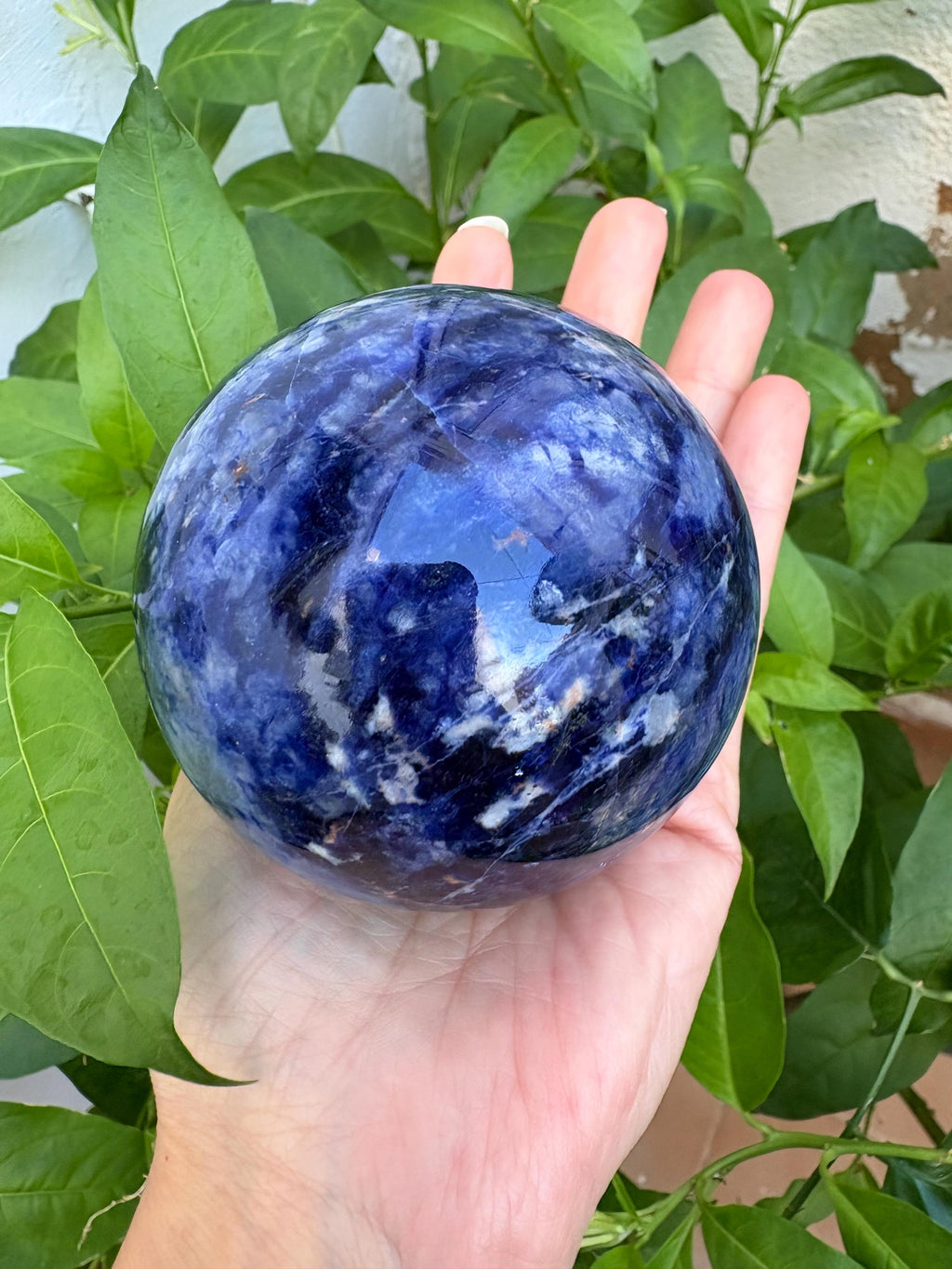 Esfera de sodalita grande