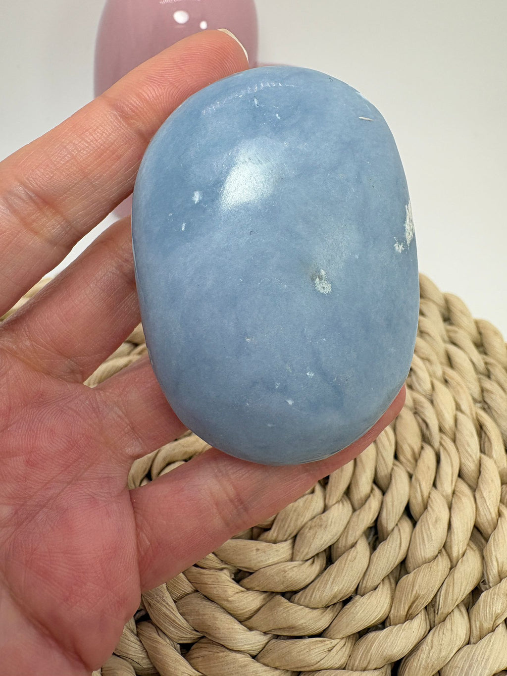 Palmstone de angelita azul