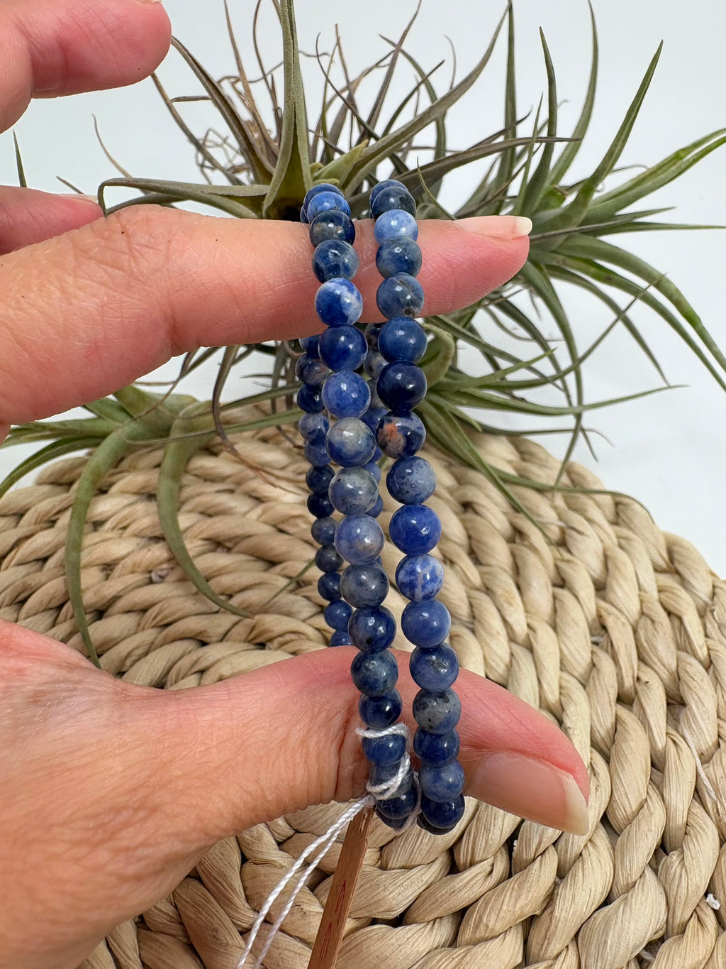 Pulsera de sodalita 4mm