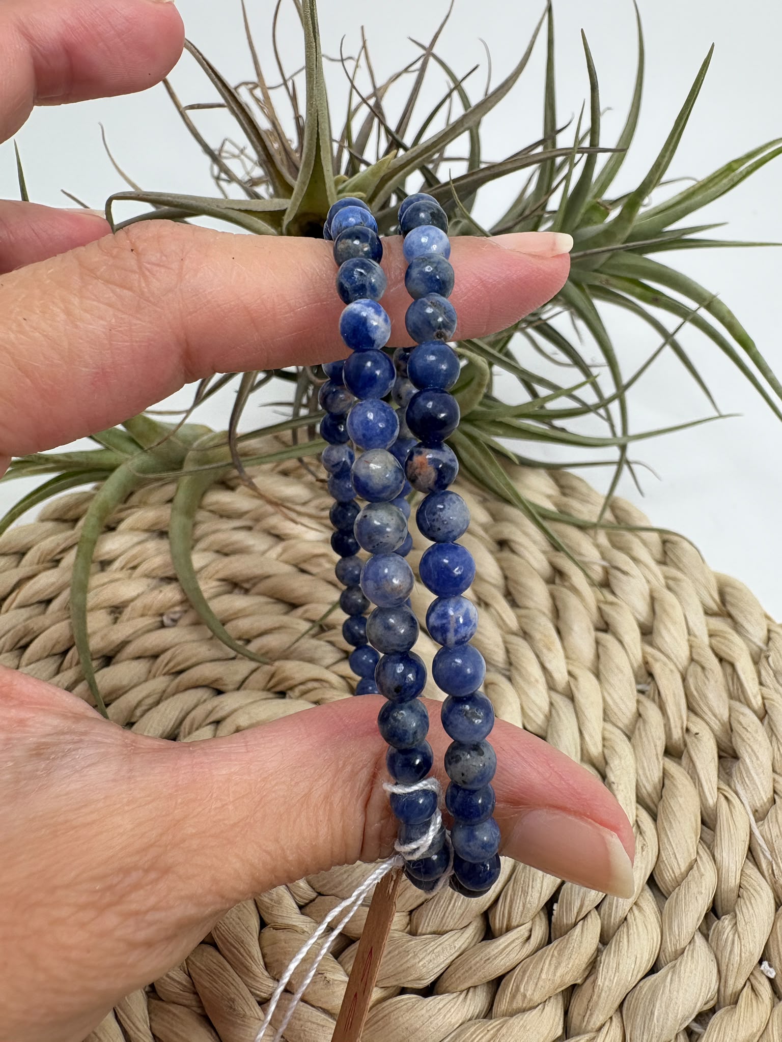 Pulsera de sodalita 4mm