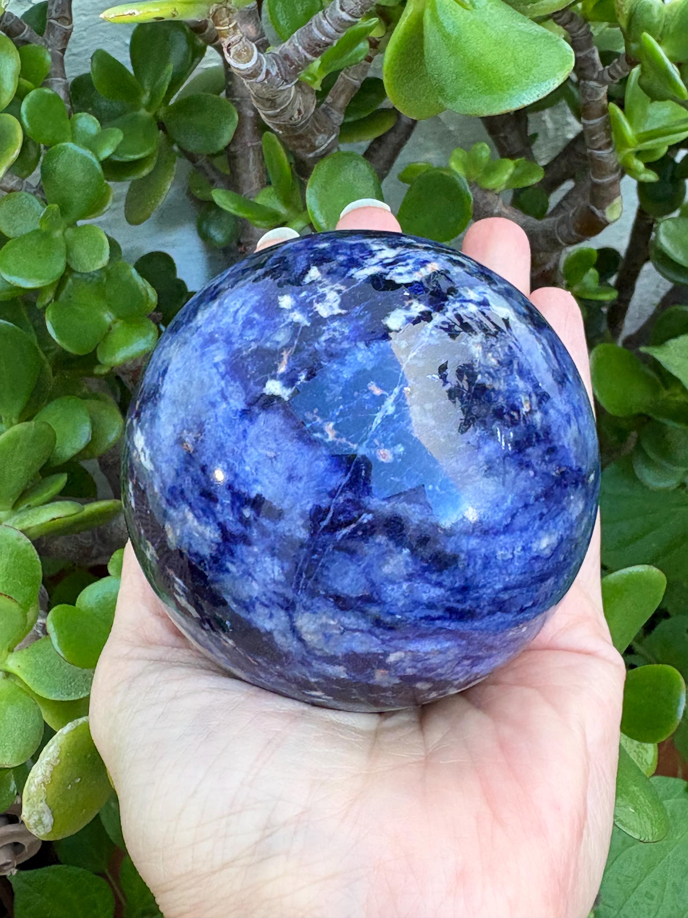 Esfera de sodalita grande